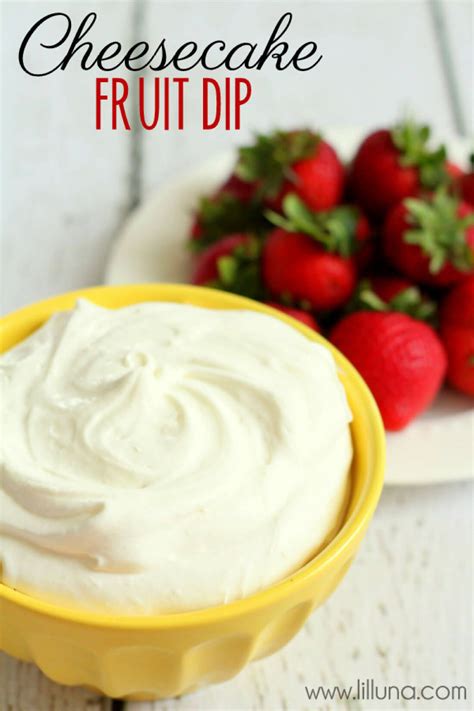 Cream Cheese Fruit Dip Recipe