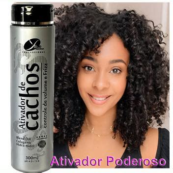 Ativador De Cachos Poderoso Controle De Volume E Fizz Cabelo Cacheado