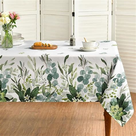 Amazon Horaldaily Spring Summer Tablecloth X Inch Rectangular