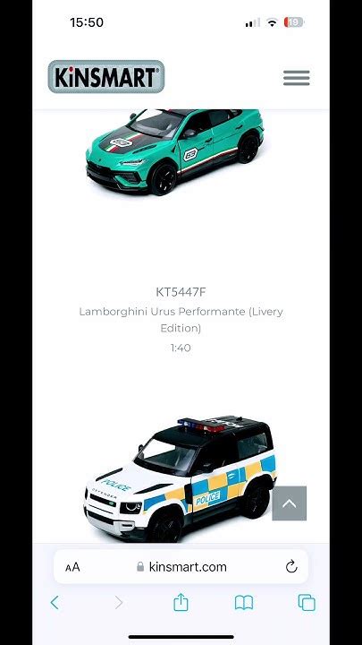 All New Kinsmart Cars In Their Catalogue! - YouTube