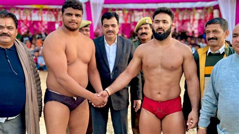 Benia Jammu Vs Rajat Delhi Pangari Akhnoor Kushti Dangal 17 Dec