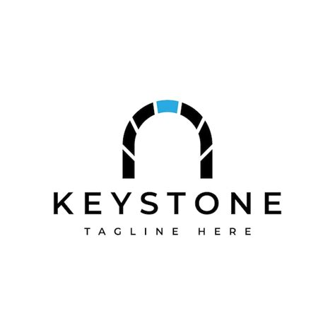 Premium Vector Creative Keystone Logo Design