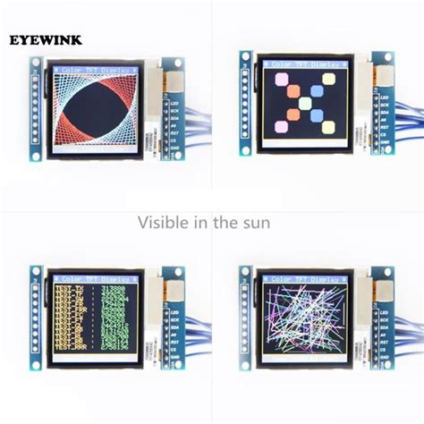 Buah Inci Tft Ips Lcd Transfleksi Modul Tampilan Layar Lcd Spi