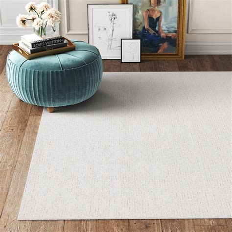 Kelly Clarkson Home Maja Handmade Hand Tufted Wool Ivory Beige Rug