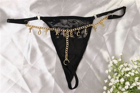 Thong Chaincustom Thong Bikini G Strings Bikini Chain Etsy
