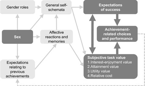 Model Of Indirect Influences Light Thin Arrows Of Sex On