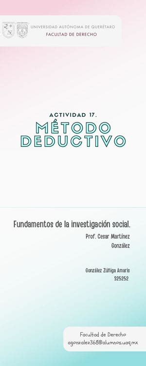 Calaméo Método Deductivo