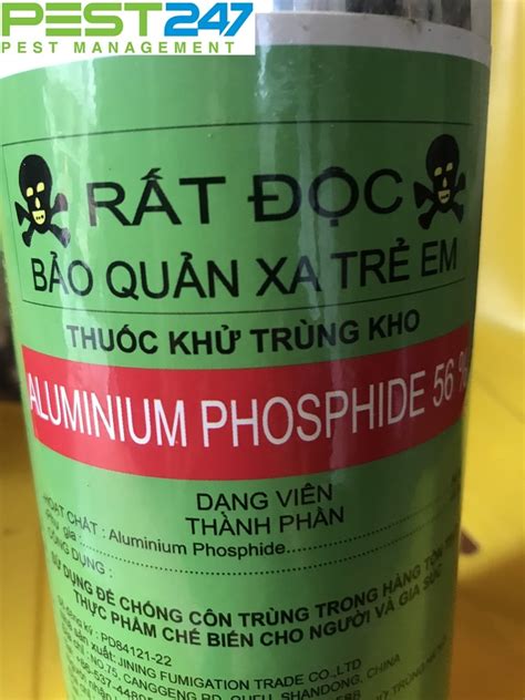 Aluminium Phosphide 56 thuốc xông hơi khử trùng diệt mọt