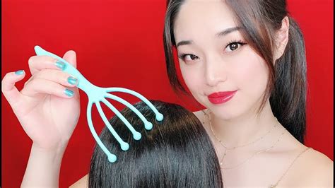 [asmr] Ultimate Scalp Massage And Hair Play Playing With Hair Scalp