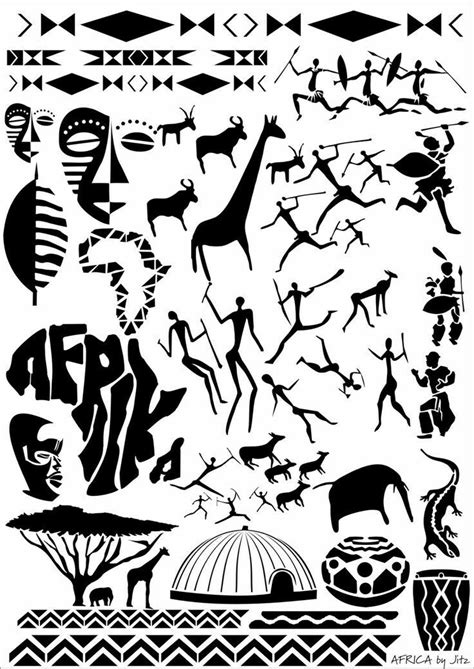 Pin By Maria On Africa African Drawings Africa Art African Symbols