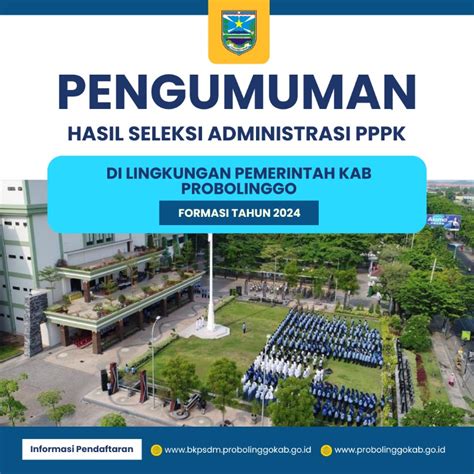 Pengumuman Tentang Hasil Seleksi Administrasi Penerimaan Calon Pppk Di