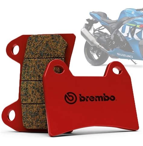 Pastilha Freio Traseiro Brembo Sinterizada Suzuki Gsx R Srad