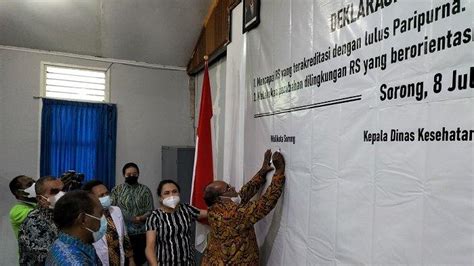 Tingkatkan Akreditasi Rsud Sele Be Solu Kota Sorong Buat Komitmen