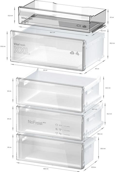 Bosch KGN492LDF Ψυγειοκαταψύκτης 440lt NoFrost Υ203xΠ70xΒ66 7εκ Inox