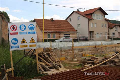 Odmiču radovi na izgradnji novog doma Partizan u Kreki Foto Tuzla