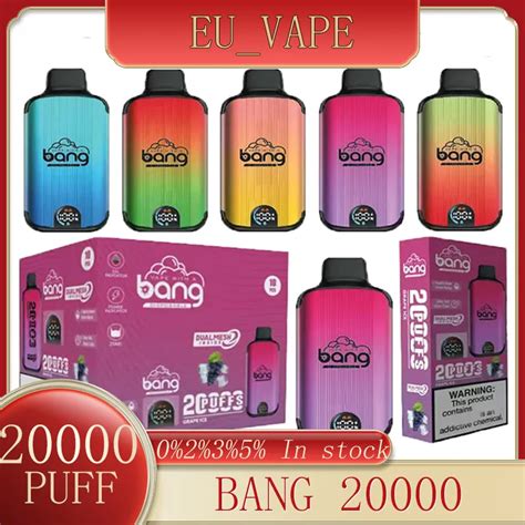 Original Bang 20000 Puffs 20k Puff 20000 Smart Screen Electronic