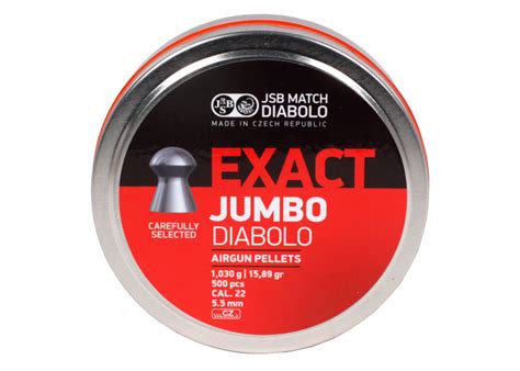 Hunting Sporting Goods Accessories JSB Match Diabolo Exact Jumbo Heavy