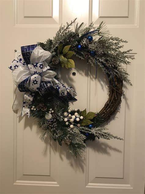 Hanukkah Wreath – Suzannes Creations