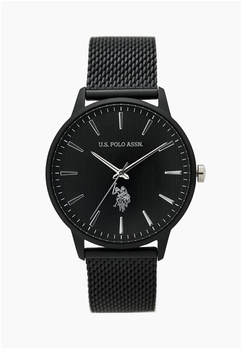 Часы U.S. Polo Assn. USPA1023-04, цвет: черный, RTLACH357201 — купить в ...