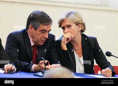 Francois Fillon Valerie Pecresse Reunion Publique De Valerie