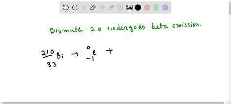 Solved Write A Balanced Nuclear Equation For The Following The