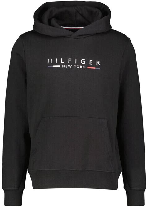 Tommy Hilfiger Logo Flex Fleece Hoody Mw0mw29301 Ab 47 70