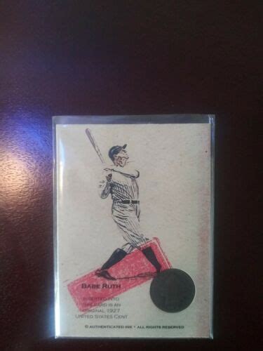BABE RUTH AUTHENTICATED INK Values MAVIN
