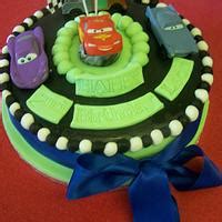 Disney cars cake - Decorated Cake by cupcakes of - CakesDecor