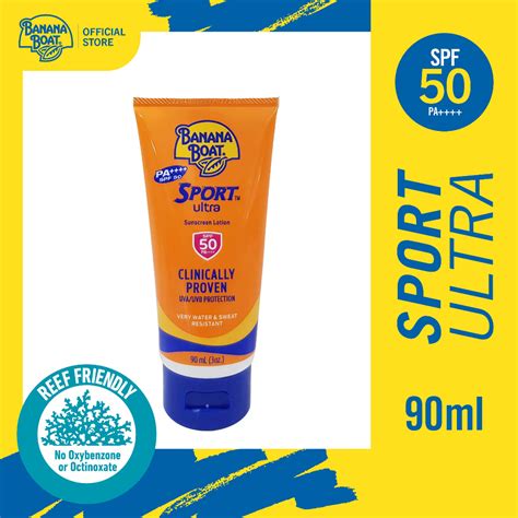 Banana Boat Sport Ultra Spf 50 Ss Lotion 90ml Shopee Singapore