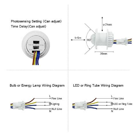 Wiring Diagram For Pir Light Sensor Wiring Flow Line