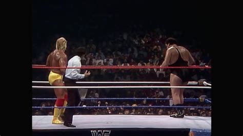 Hulk Hogan Vs Andre The Giant WWF WWE One News Page VIDEO