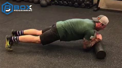 Plank Rollout On A Foam Roller Youtube