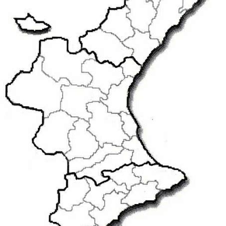 Comarcas De La Comunidad Valenciana