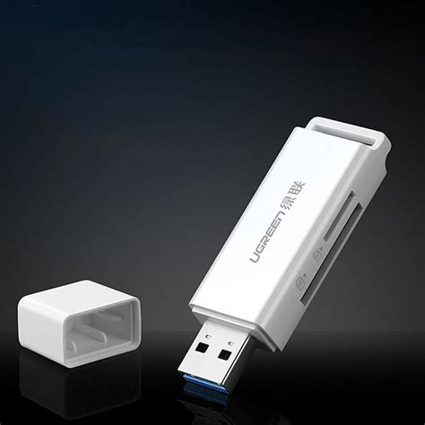 Ugreen Portable TF SD Card Reader For USB 3 0 White CM104 Shop Ugreen Pl