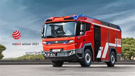 Rosenbauer Rt Shows How An Electric Fire Truck Can Go Electric