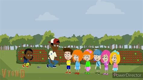 Caillou Rosie Daisy Cody Emily And Lily Forces Billy To Eat The Green