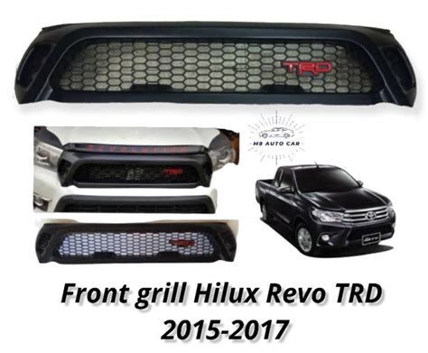 Revo Trd Front Grill Toyota Hilux