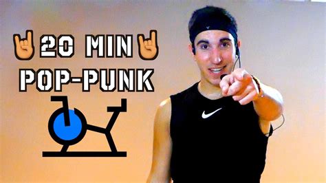 Minute Spin Class Pop Punk Get Fit Done Youtube