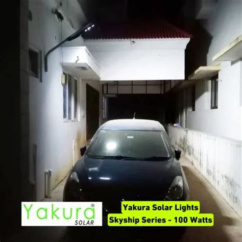 Yakura Solar Skyship Watts All In One Solar Street Light