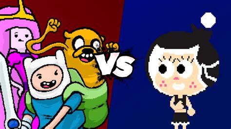 Mugen Battle Finn Jake Princess Bubblegum Vs Hanazuki Youtube