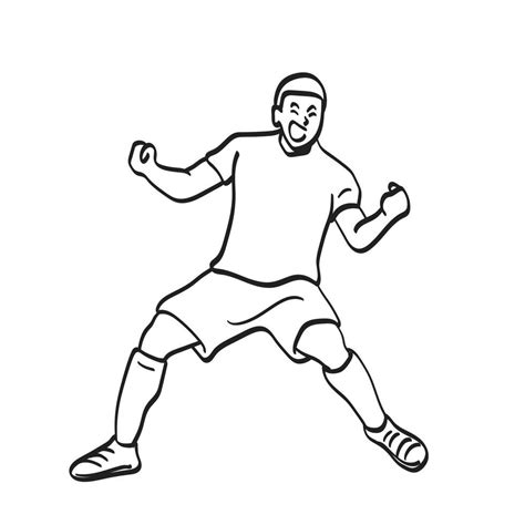 Football Player Outline Vector Art, Icons, and Graphics for Free Download