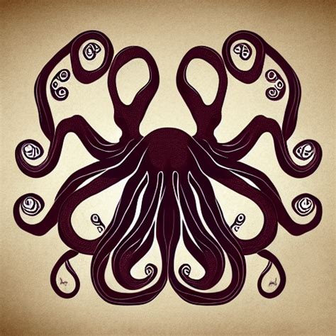 Minimalist Octopus Graphic · Creative Fabrica