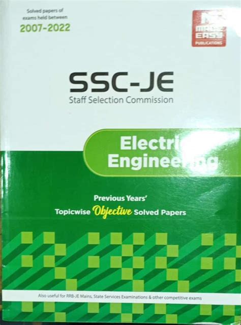 Ssc Je Electrical Engineering Vikas Book Store