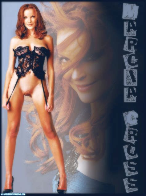 Marcia Cross Lingerie No Underwear 001 Celebrity Fakes 4U