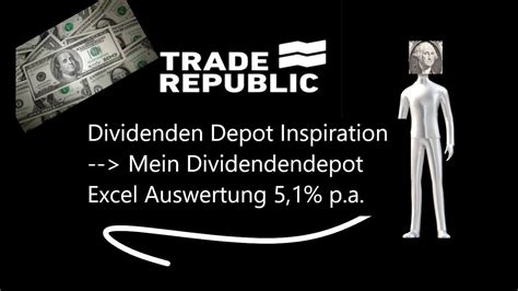 Trade Republic Dividendendepot Strategie Aktien Beispiel Passives