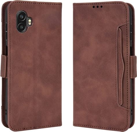 Amazon For Galaxy Xcover Pro G Flip Phone Case Leather Card