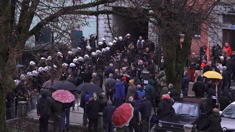 RTV Cetinje Protest Na Cetinju YouTube