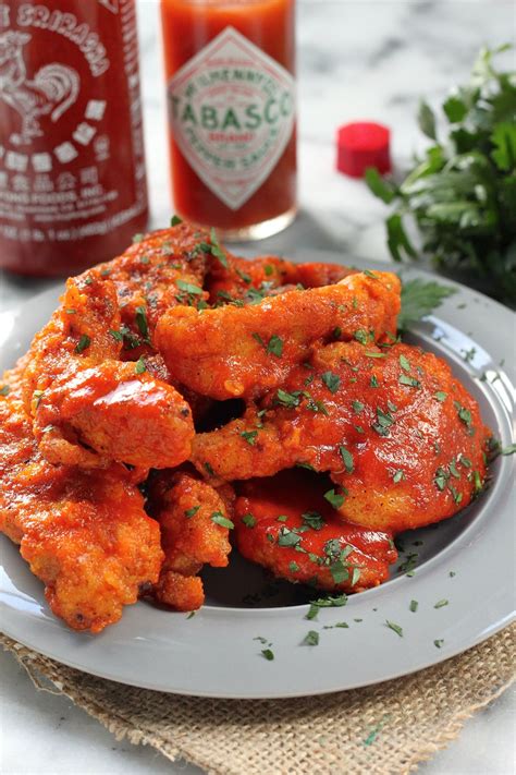 Spicy Sriracha Chicken Fingers Baker By Nature