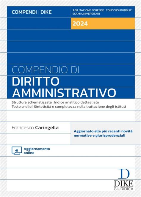 Compendio Di Diritto Amministrativo 2024 Nuovo Centro Uffici Di