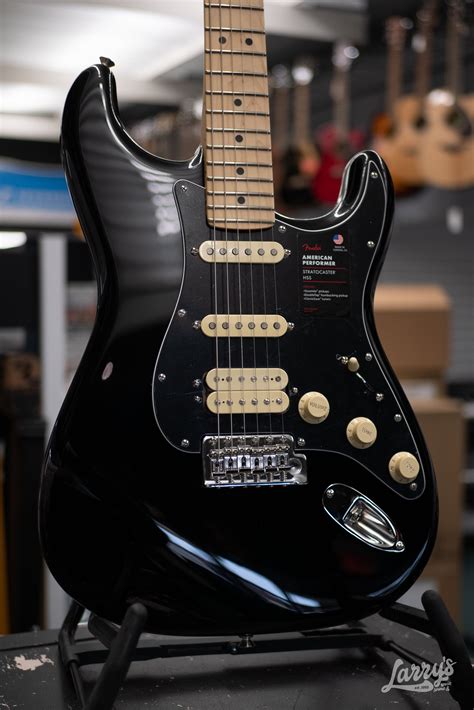 Fender American Performer Stratocaster HSS - Black – Larry's Music & Sound